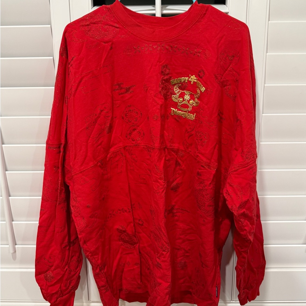 Disney Lunar New Year “Year of the Ox” Red Spirit Jersey